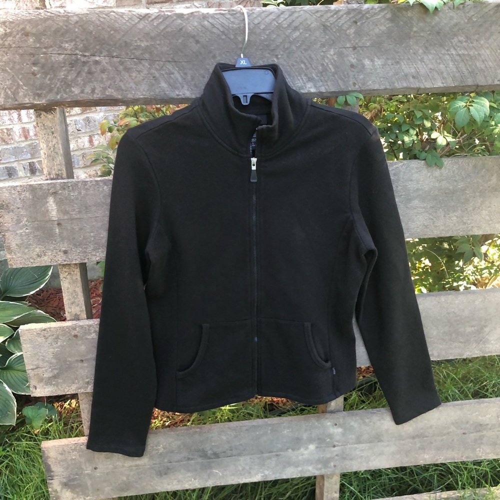 Express sweatshirt zip up jacket large new